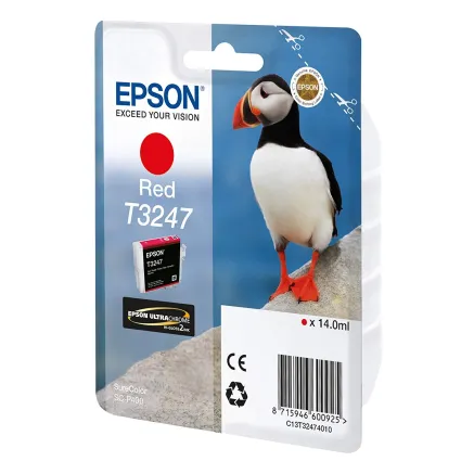 Epson T3247 Ink Cartridge, Red