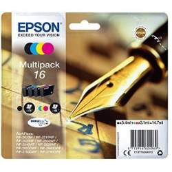 Printers and accessories - Epson 16XL Multipack Ink Cartridge, Black, cyan, magenta, yellow - quick order from manufacturer