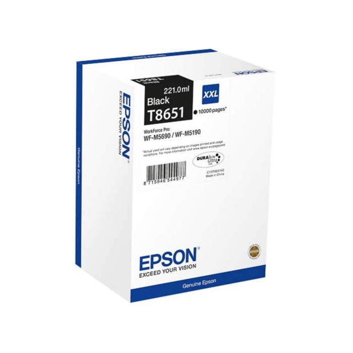 Printeri un piederumi - Epson C13T865140 Ink cartridge, Black - ātri pasūtīt no ražotāja