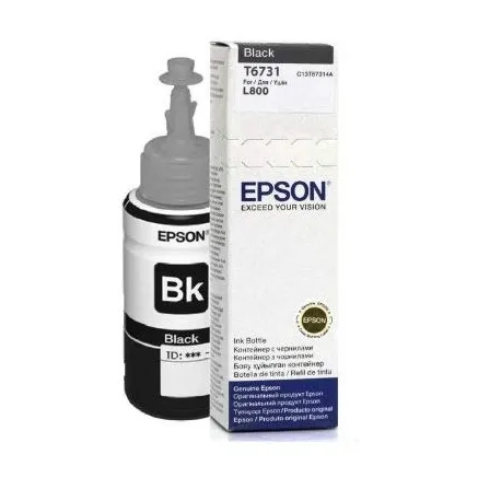 Epson T6731 Ink bottle 70ml Ink Cartridge, Black