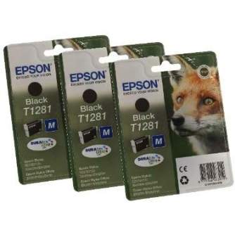 Printers and accessories - Epson T1281 Ink Cartridge, Black - quick order from manufacturer