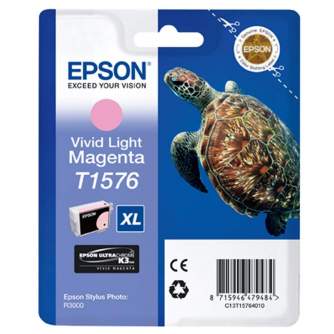 Printeri un piederumi - Epson T1576 Vivid Light Magenta Light magenta - ātri pasūtīt no ražotāja