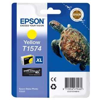 Printera kārtridži - Epson T1574 Yellow Ink Cartridge - 149767 - ātri pasūtīt no ražotāja