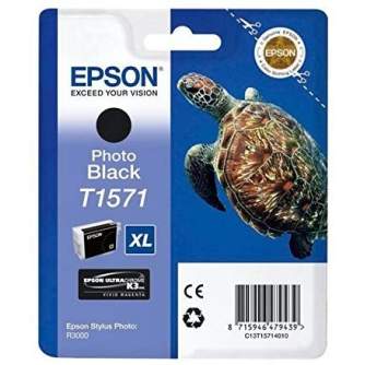 Printeri un piederumi - Epson T1577 Ink Cartridge, Black - ātri pasūtīt no ražotāja