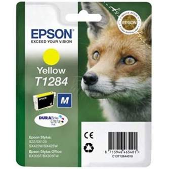 Printeri un piederumi - Epson T1284 Ink cartridge, Yellow - ātri pasūtīt no ražotāja