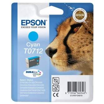 Printers and accessories - Epson T0712 Ink Cartridge Cheetah Epson - quick order from manufacturer