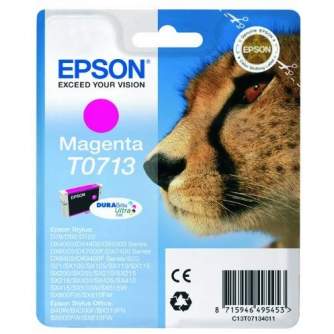 Printeri un piederumi - Epson T0713 Magenta Ink Cartridge Epson - ātri pasūtīt no ražotāja