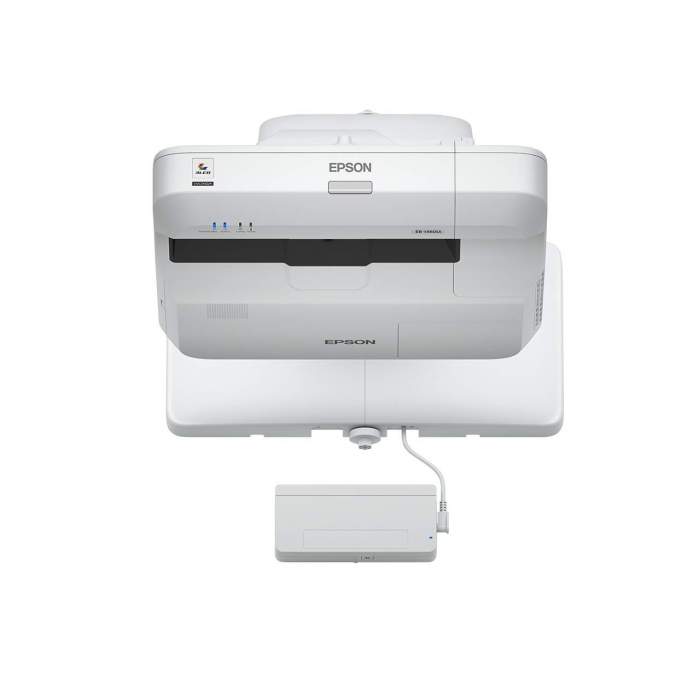 Projectors & screens - Epson Ultra Short Throw Series EB-1450Ui WUXGA (1920x1200), 3800 ANSI lumens, 16.000:1, White, Wi-Fi - quick order from manufacturer