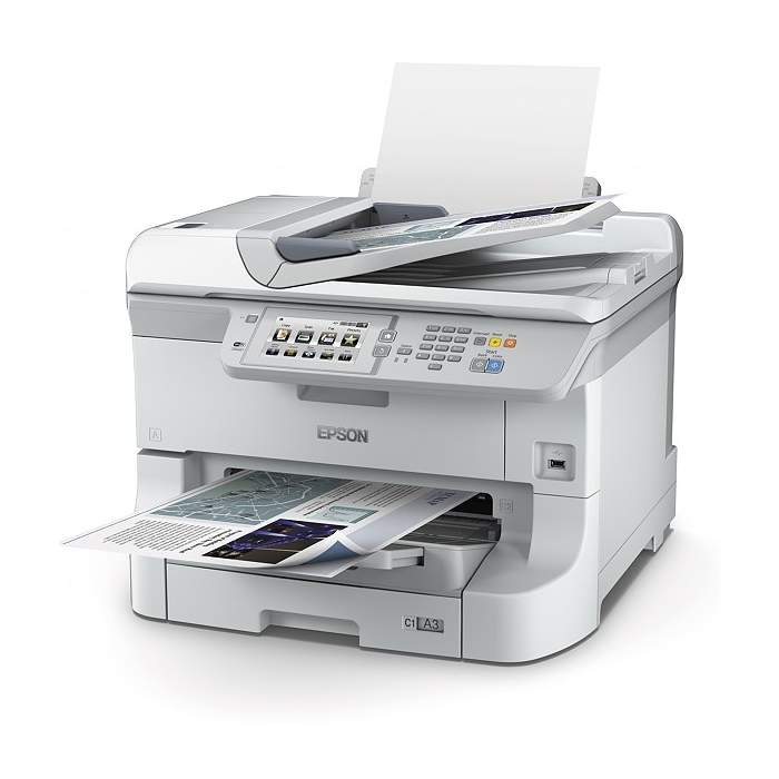 Printers and accessories - Epson WorkForce Pro WF-8590 D3TWFC Colour, Inkjet, Multifunction Printer, A3+, Wi-Fi, White - quick order from manufacturer