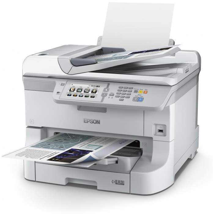 Printeri un piederumi - Epson WorkForce Pro WF-8590DWF Colour, Inkjet, Multifunction Printer, A3+, Wi-Fi, White - ātri pasūtīt no ražotāja