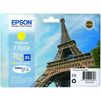 Принтеры и принадлежности - Epson T7024 Ink Cartridge, Yellow - быстрый заказ от производителя