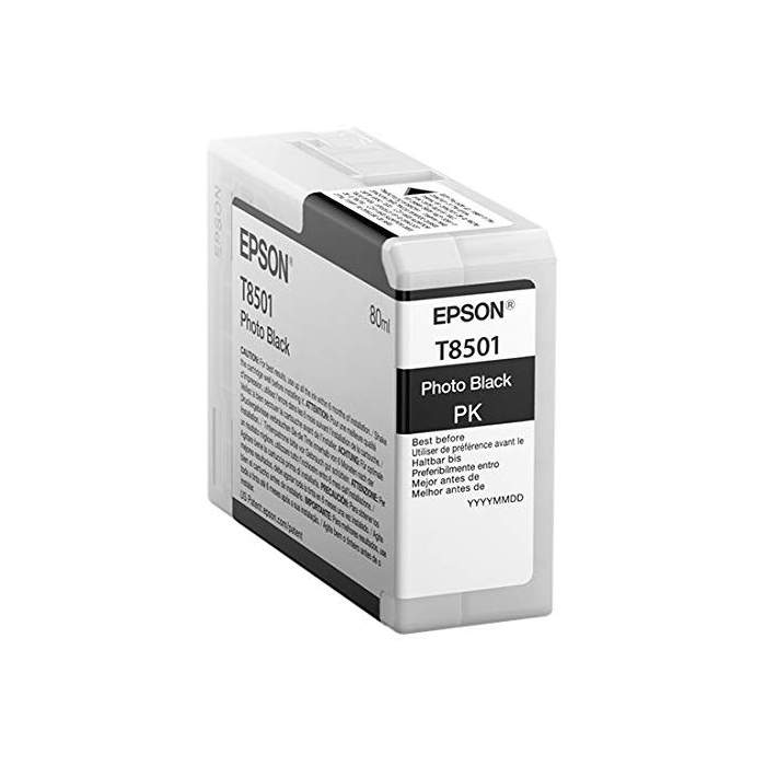 Printeri un piederumi - Epson T8501 Ink Cartridge, Black - ātri pasūtīt no ražotāja