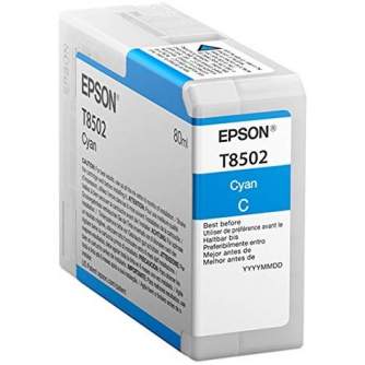 Printers and accessories - Epson T8502 Ink Cartridge, Cyan - quick order from manufacturer