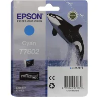 Printer cartridges - Epson T7602 Ink Cartridge, Cyan - quick order from manufacturerPrinter cartridges - Epson T7602 Ink Cartridge, Cyan - quick order from manufacturer