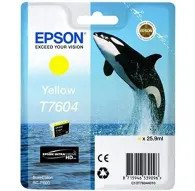 Картриджи - Epson T7604 Ink Cartridge, Yellow - быстрый заказ от производителяКартриджи - Epson T7604 Ink Cartridge, Yellow - быстрый заказ от производителя
