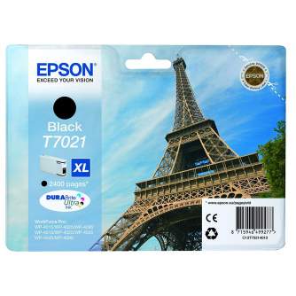 Принтеры и принадлежности - Epson T7021 Ink Cartridge, Black - быстрый заказ от производителя