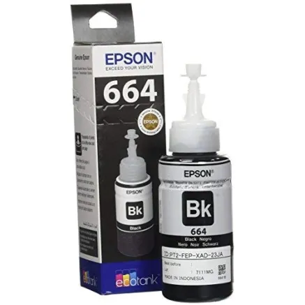 Epson T6641 Ink bottle 70ml Ink Cartridge, Black