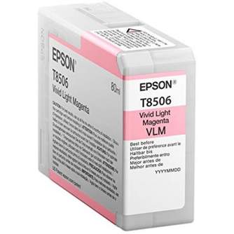 Printeri un piederumi - Epson T8507 Ink Cartridge, Light Black - ātri pasūtīt no ražotāja