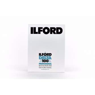 Photo films - Ilford Film 100 Delta Ilford Film 100 Delta 8x10 25 Sheets - quick order from manufacturer