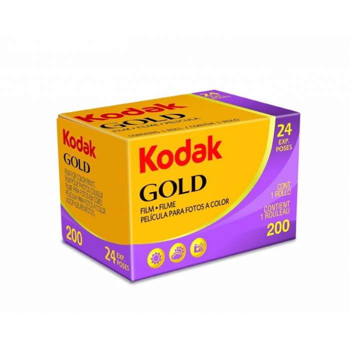 Фото плёнки - KODAK 135 GOLD 200-24X1 color 35mm film boxed - купить сегодня в магазине и с доставкой