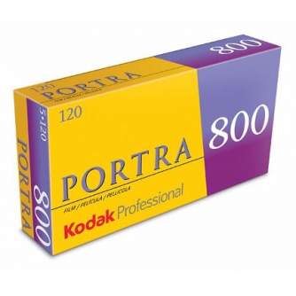 Photo films - KODAK PORTRA 800 6442/EXP 120X5 - quick order from manufacturer