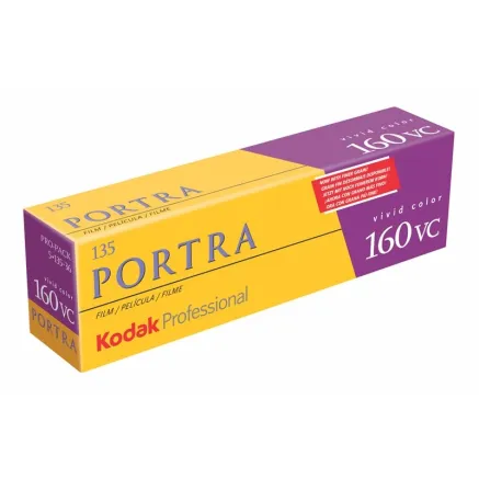 KODAK PORTRA 160 135-36 x5 35mm color film PACK