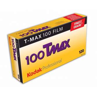 Foto filmiņas - KODAK T-MAX 100ISO 120X5 B&W TMX - perc šodien veikalā un ar piegādi