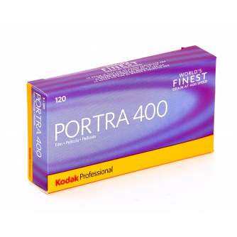 Photo films - Kodak film Portra 400-120×5 wide color film 5x pack - buy today in store and with delivery