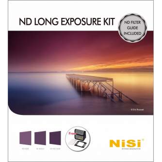 Kvadrātiskie filtri - NISI FILTER IRND LONG EXPOSURE KIT 100MM - ātri pasūtīt no ražotāja