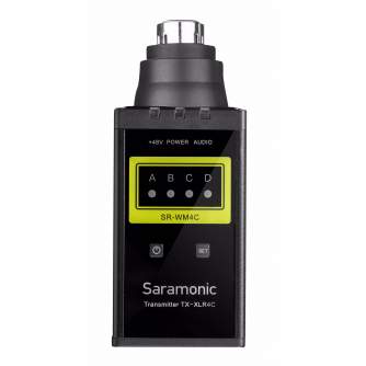 Bezvadu mikrofonu sistēmas - Saramonic SR-XLR4C transmitter for SR-WM4C wireless audio system - ātri pasūtīt no ražotāja