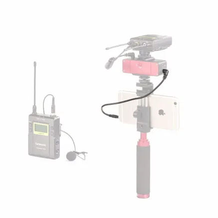 Saramonic SR-PMC1 audio cable - mini Jack 3.5 mm TRRS / mini Jack 3.5 mm TRS