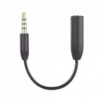 Audio vadi, adapteri - Saramonic SR-UC201 audio cable - mini Jack 3.5 mm TRS input cennector / mini Jack 3.5 mm TRRS output - perc šodien veikalā un ar piegādi