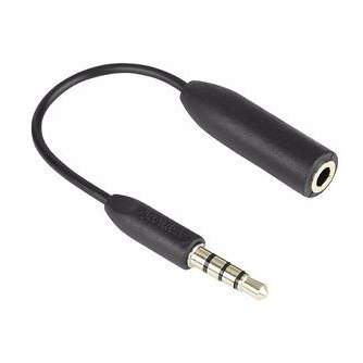 Аудио кабели, адаптеры - Saramonic SR-UC201 audio cable - mini Jack 3.5 mm TRS input cennector / mini Jack 3.5 mm TRRS output - 