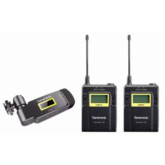 Saramonic UwMic9 Kit 8 Wireless Kit (RX-XLR9 + TX9 + TX9)