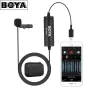 Piespraužamie mikrofoni (Lavalier) - Boya Lavalier Microphone BY-DM1 for iOS with Lighting connector - perc šodien Master Foto veikalā un ar piegādi
