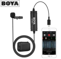 Boya Lavalier Microphone BY-DM1 for iOS with Lighting connector