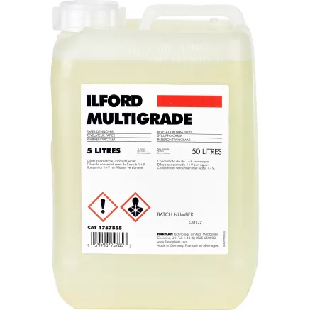 ILFORD PHOTO ILFORD DEVELOPER MULTIGRADE 5L
