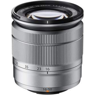 Объективы - Fujifilm Fujinon XC 16-50mm f/3.5-5.6 OIS II lens, silver 16460757 - быстрый заказ от производителя