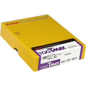 Photo films - KODAK T-MAX 100 4X5 50 SHEETS - quick order from manufacturer