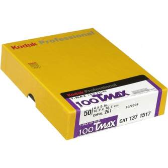 Photo films - KODAK T-MAX 100 4X5 50 SHEETS - quick order from manufacturer