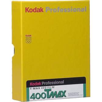 Foto filmiņas - KODAK T-MAX 400ISO 4X5 - ātri pasūtīt no ražotāja