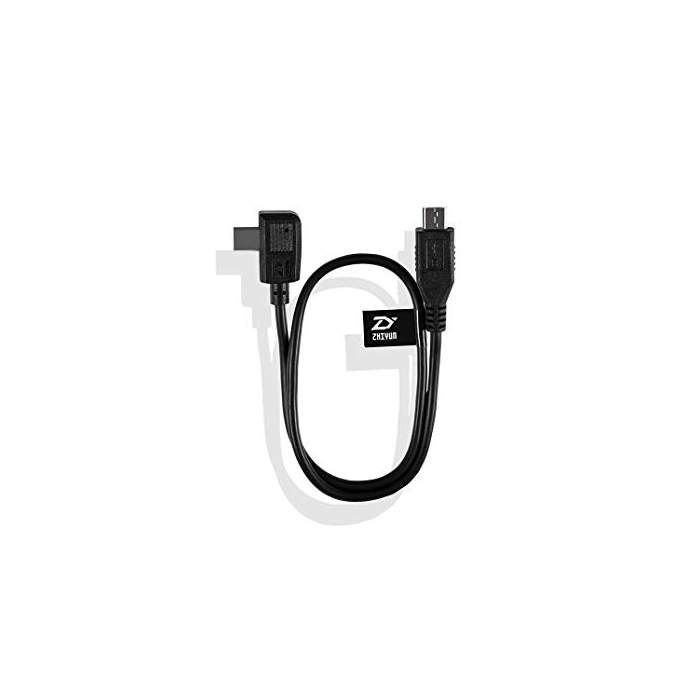 Accessories for stabilizers - ZHIYUN CANON CAMERA CABLE USB-MICRO FOR WEEBILL S / CRANE 2 B000139 - quick order from manufacturer