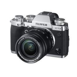 Больше не производится - FUJIFILM X-T3 Mirrorless Digital Camera with 18-55mm Lens Silver