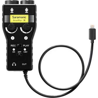 Mikrofonu aksesuāri - Saramonic SmartRig + Di audio adapter - ātri pasūtīt no ražotāja