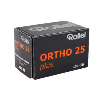 Photo films - Rollei Ortho 25 Plus 35mm 36 exposures - quick order from manufacturer
