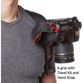 Vairs neražo - B-Grip TK Travel Kit mount for Backpack Strap