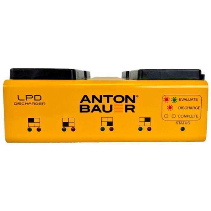 V-Mount Battery - Anton Bauer LPD Quad V-Mount Discharger - quick order from manufacturer
