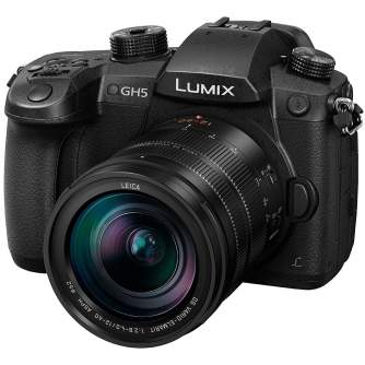 Беззеркальные камеры - Panasonic DC-G9LEG-K LUMIX G Compact System Camera with LEICA H-ES12060E - быстрый заказ от производителя
