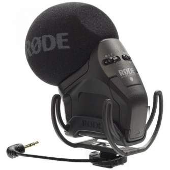 Mikrofoni - Rode Stereo VideoMic PRO Compact Stereo Video Microphone PRO. XY, Studi Grade. For Camera or accessoires - perc šodien veikalā un ar piegādi