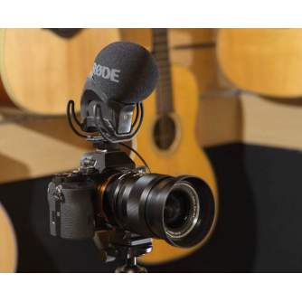 Mikrofoni - Rode Stereo VideoMic PRO Compact Stereo Video Microphone PRO. XY, Studi Grade. For Camera or accessoires - perc šodien veikalā un ar piegādi